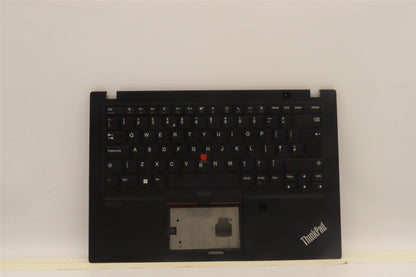 Lenovo ThinkPad T14s Keyboard Palmrest Top Cover UK Black Backlit 5M10Z41236