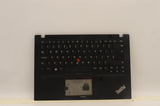 Lenovo ThinkPad T14s Keyboard Palmrest Top Cover UK Black Backlit 5M10Z41236