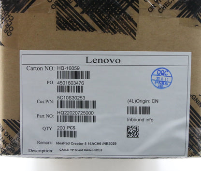 Lenovo TP Board Cable H 82L5 5C10S30253