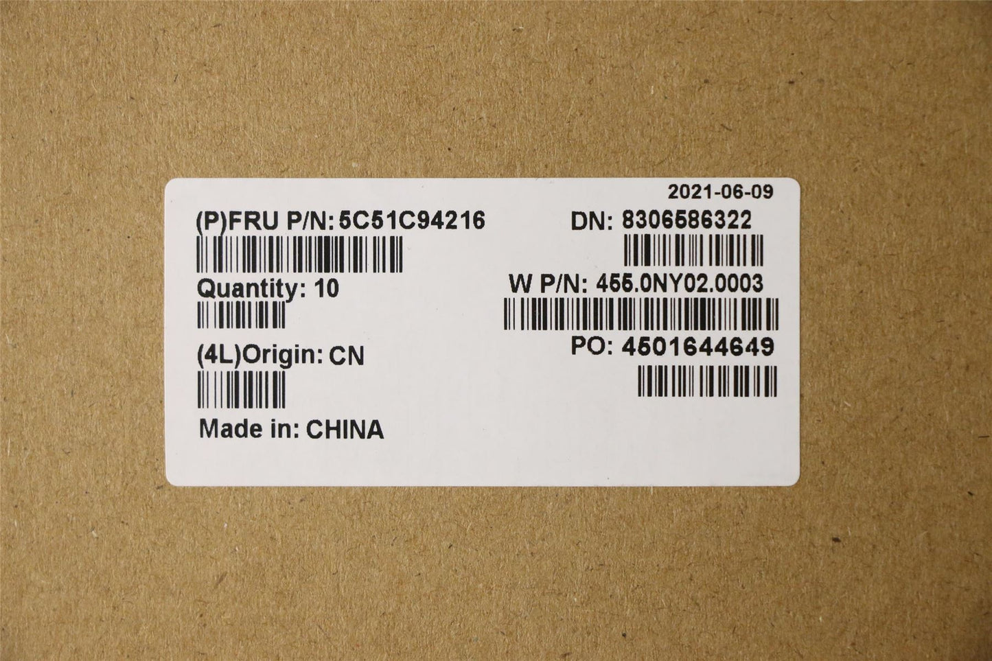 Lenovo ThinkPad 300w Gen 3 Sensor Board 5C51C94216