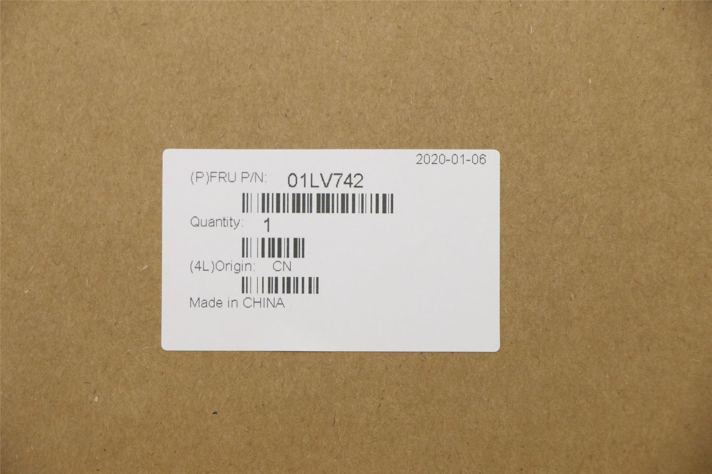 Lenovo MECHANICAL AL foil 1 for intel SSD 01LV742