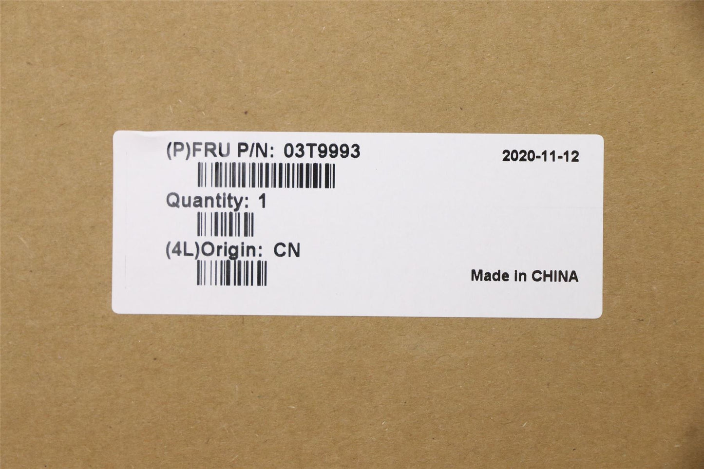 Lenovo FRU, Mechanical Kit, Taiyuan 03T9993