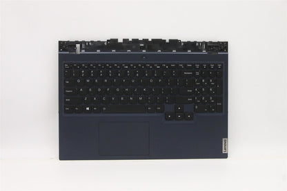 Lenovo Legion 5-15ACH6 Keyboard Palmrest Top Cover US Blue 5CB1C93064