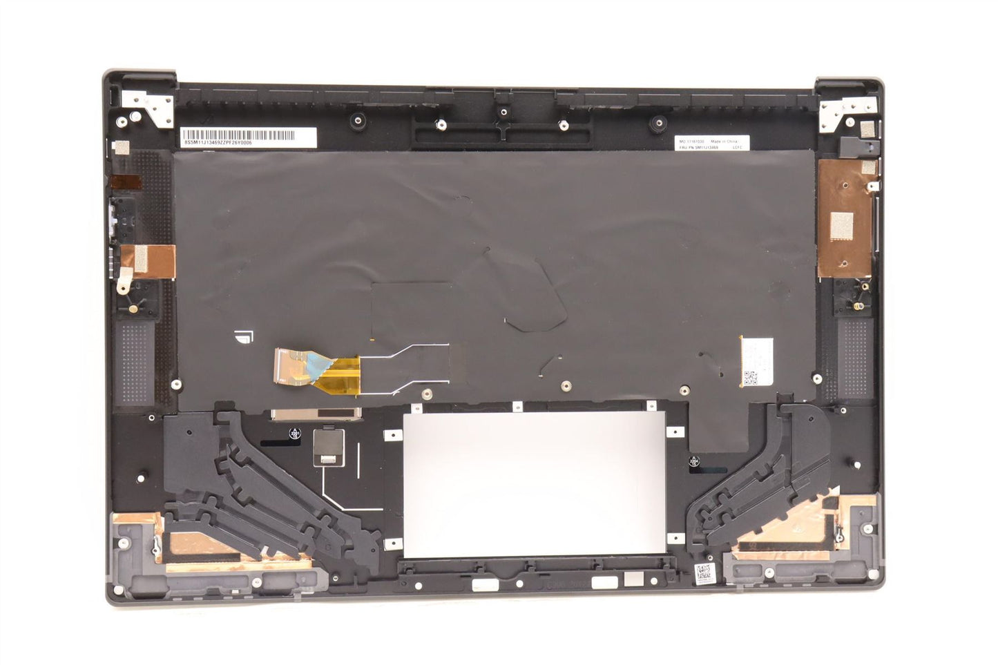 Lenovo ThinkPad Z16 Gen 1 Keyboard Palmrest Top Cover Spanish Black 5M11J13397