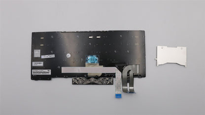 Lenovo ThinkPad T480s L380 L390 E480 E490 Keyboard US Silver 01YN380