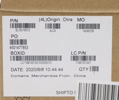 Lenovo LABEL FRU LABEL KIT for LCFC 5L10V15313