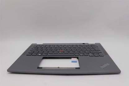 Lenovo ThinkPad X13 Gen 4 Keyboard Palmrest Top Cover UK Black 5M11L64775