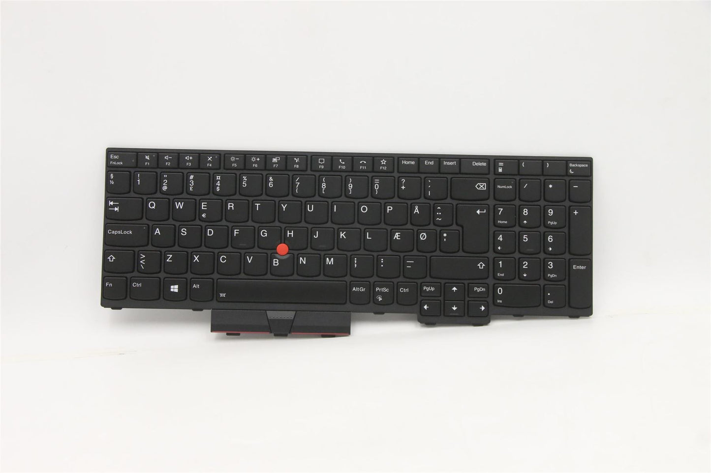 Lenovo ThinkPad P15v 3 Keyboard Danish Black Backlit 5N20X22888