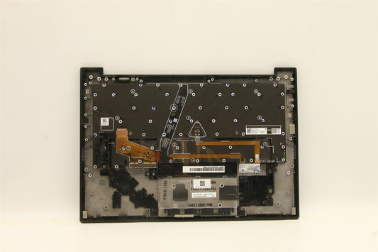 Lenovo Carbon X1 9th Keyboard Palmrest Top Cover German Black Backlit 5M11C53240