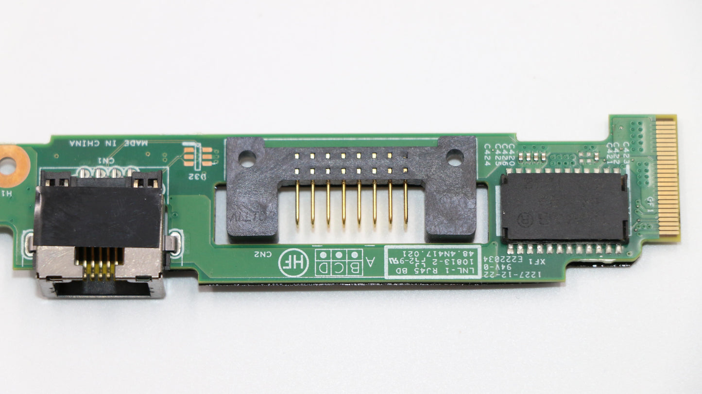 Lenovo FRU Subcard RJ45 Board 04W2066