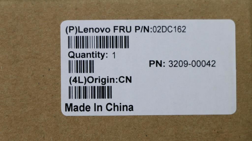 Lenovo Sunrex docking US English 02DC162