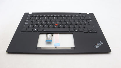 Lenovo ThinkPad T14s Gen 4 Palmrest Cover Keyboard Spanish Black 5M11L59541