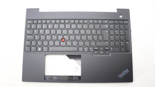 Lenovo ThinkPad E16 Gen 1 Keyboard Palmrest Top Cover Black Backlit 5M11J04801