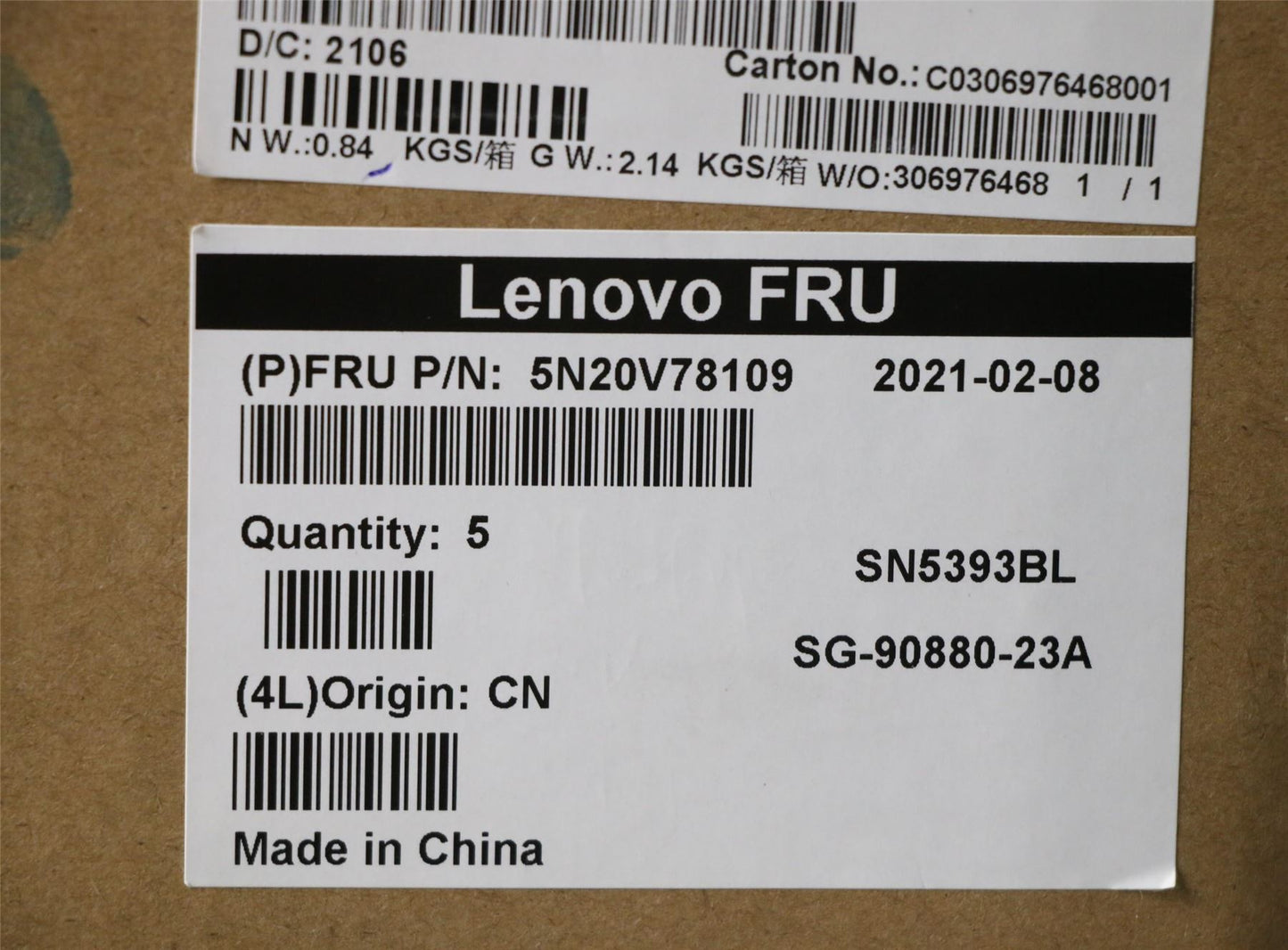 Lenovo ThinkPad T15 Gen 2 T15 P15s Gen 2 Keyboard Canadian French 5N20V78109