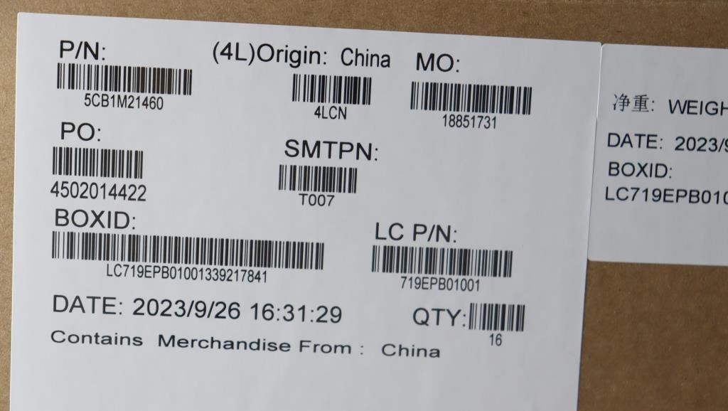 Lenovo FRU KP6B5_C_FRAME_ASSY 5CB1M21460
