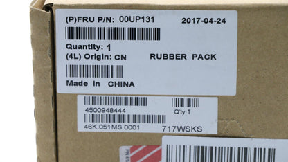 Lenovo 00UP131 RUBBER Hinge Rubber,Black