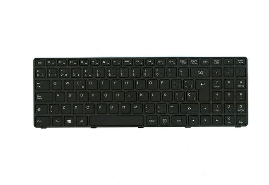 Genuine Lenovo B50-50 IdeaPad 100-15IBD Keyboard Spanish Black 5N20K25452