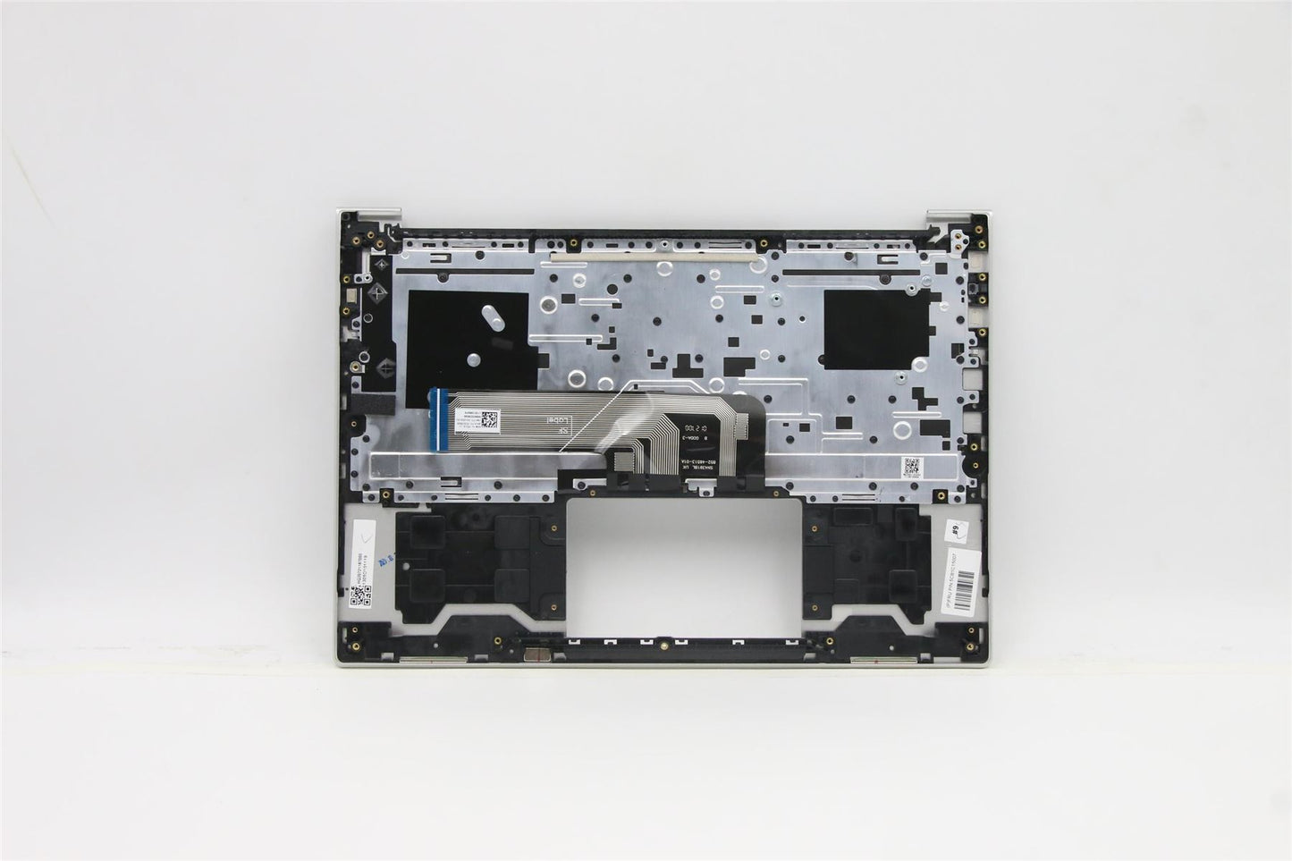 Lenovo Yoga 7-13ACN05 Palmrest Cover Keyboard UK Europe Silver 5CB1C15007