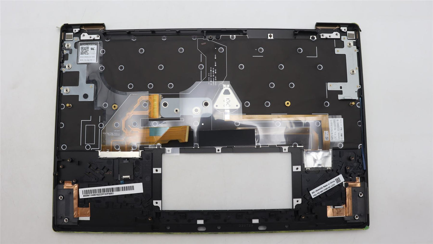 Lenovo ThinkPad Z13 Gen 1 Keyboard Palmrest Top Cover Hebrew Black 5M11H95008