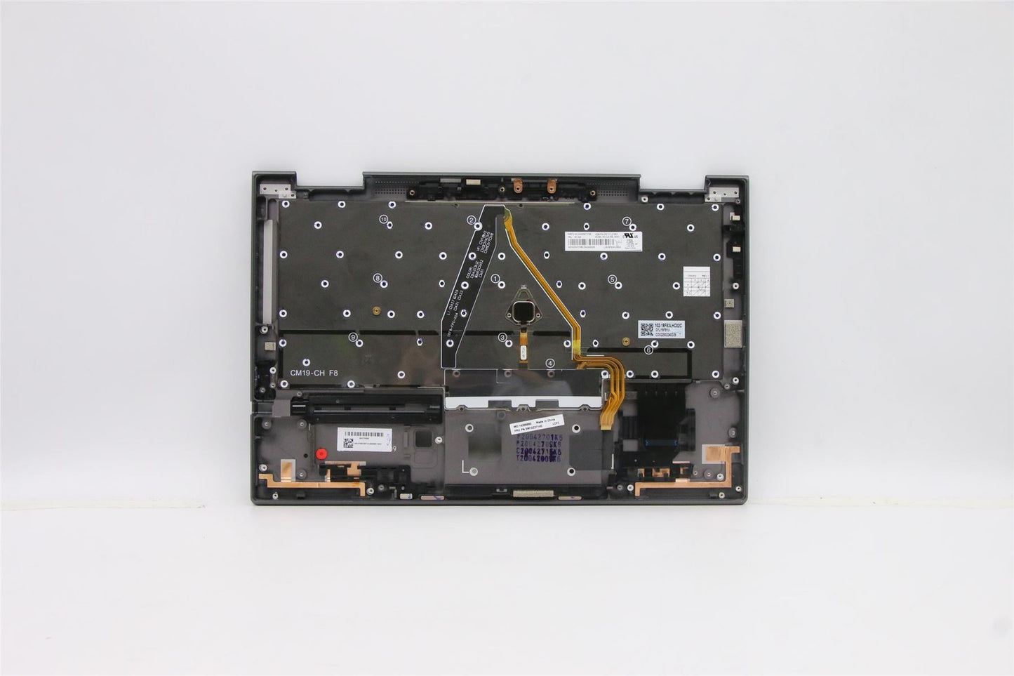Lenovo ThinkPad X1 5th Gen Keyboard Palmrest Top Cover Arabic 5M10Z37140