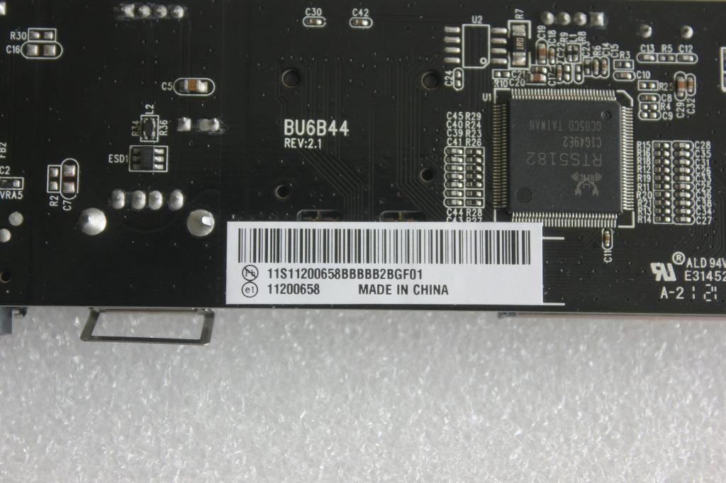 Lenovo Bitland RTS5182_2S_USB2.0_CardReader Card Reader USB 2.0 Board 11200658