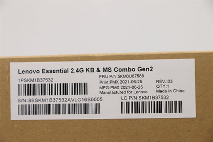 Lenovo Primax R71_G2 2.4G BKG BG 5KM0U87588