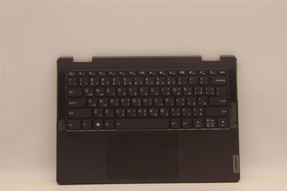 Lenovo Yoga 7 14IAL7 Palmrest Cover Touchpad Keyboard Arabic 5CB1J02487