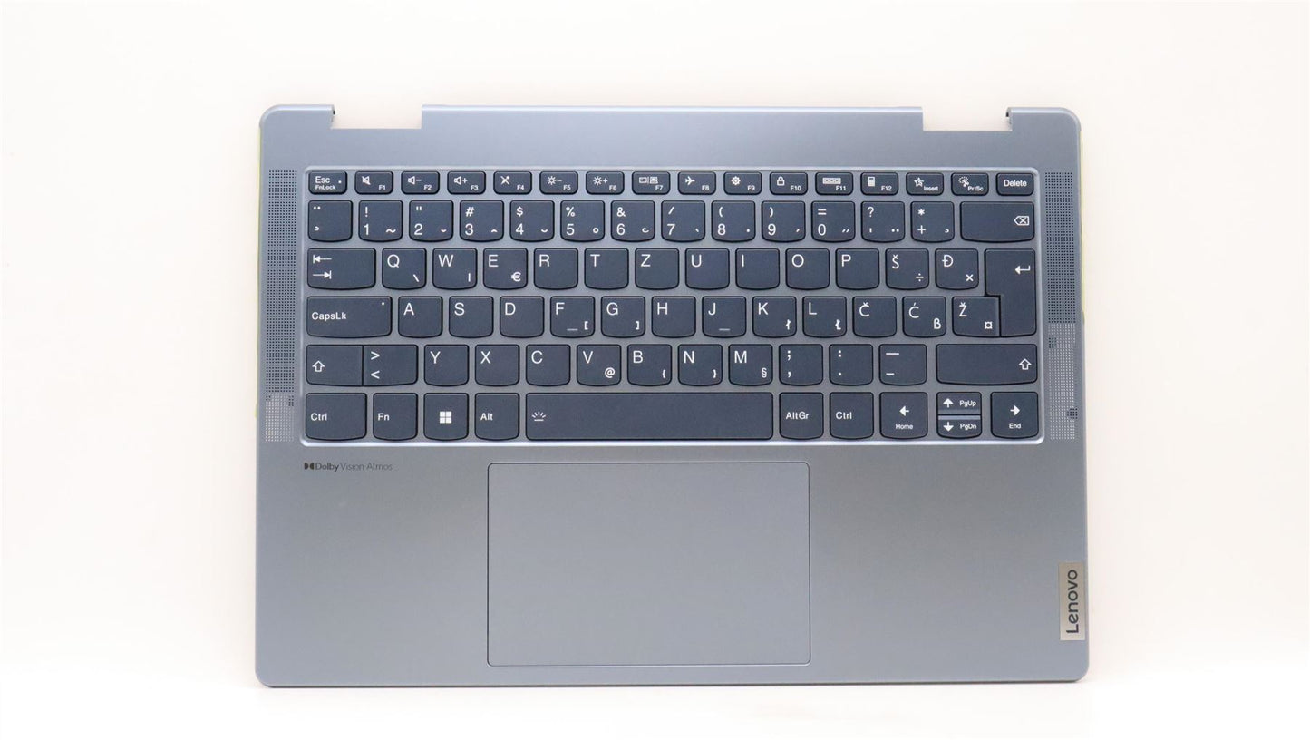 Lenovo Yoga 7 14ARB7 Palmrest Cover Touchpad Keyboard Slovenian 5CB1J11099