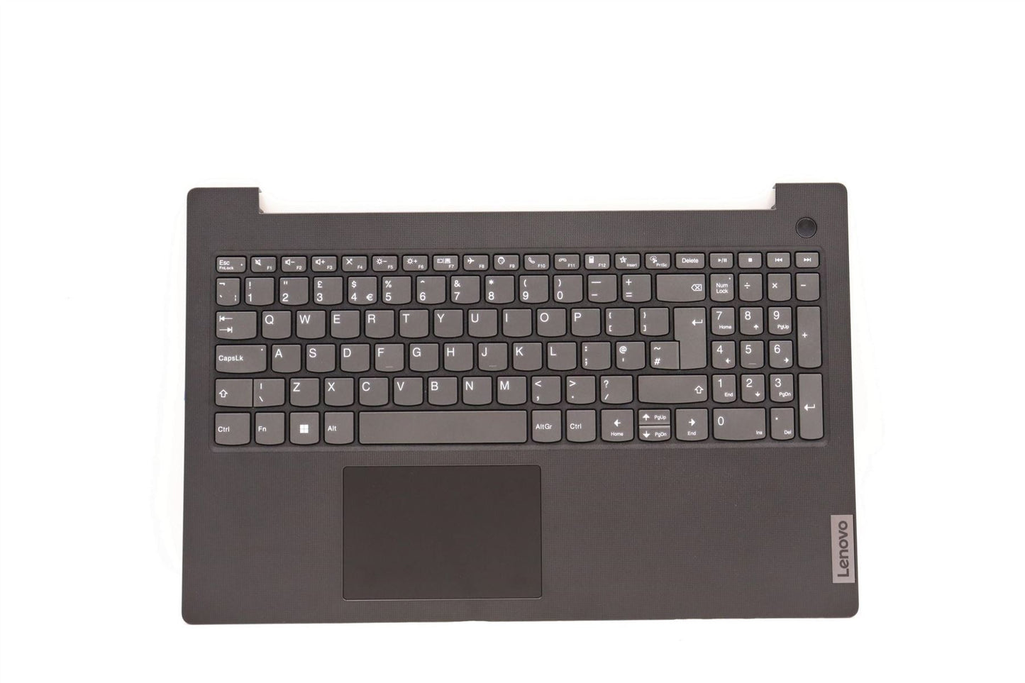 Lenovo V15 G2 IJL Palmrest Cover Touchpad Keyboard UK Black 5CB1F36613