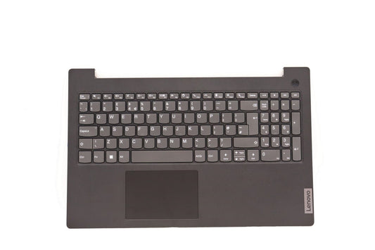 Lenovo V15 G2 IJL Palmrest Cover Touchpad Keyboard UK Black 5CB1F36613