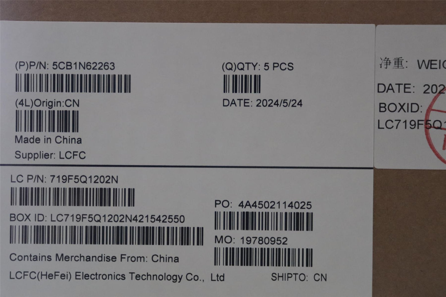 Lenovo Upper Case ASM_HUN L 83DNTT PS 5CB1N62263