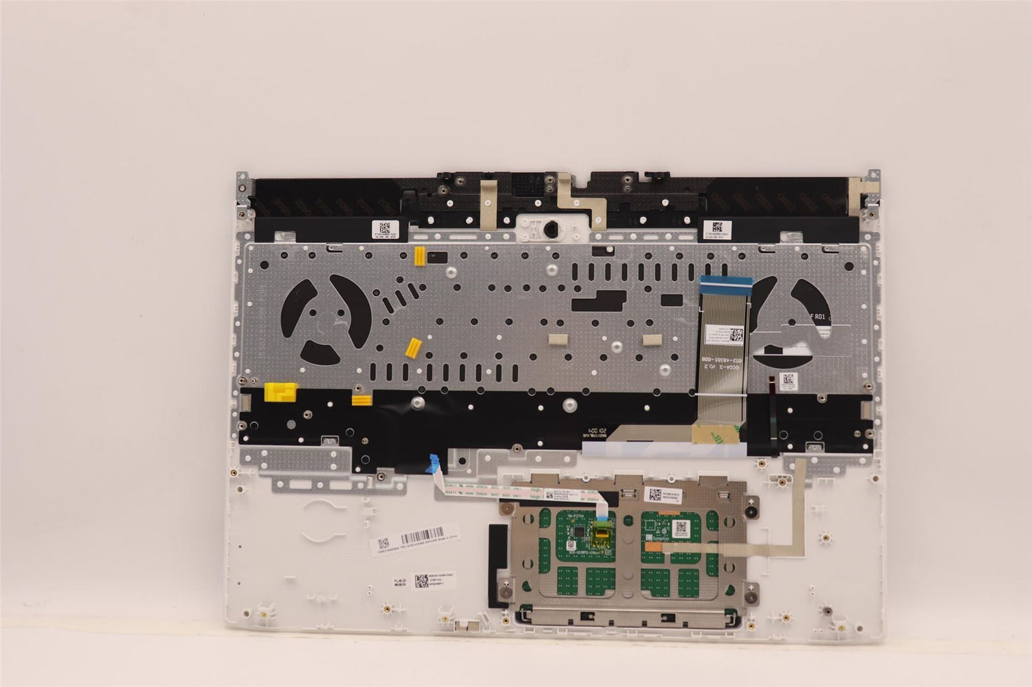 Lenovo IdeaPad 3 15IAH7 Palmrest Cover Touchpad Keyboard Hebrew White 5CB1H30568
