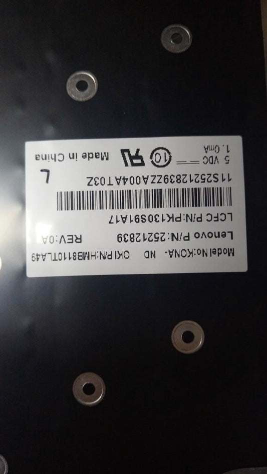 Lenovo OKIST1KBNord85keyBLKKeyBacklight KBD Keyboard 25212839