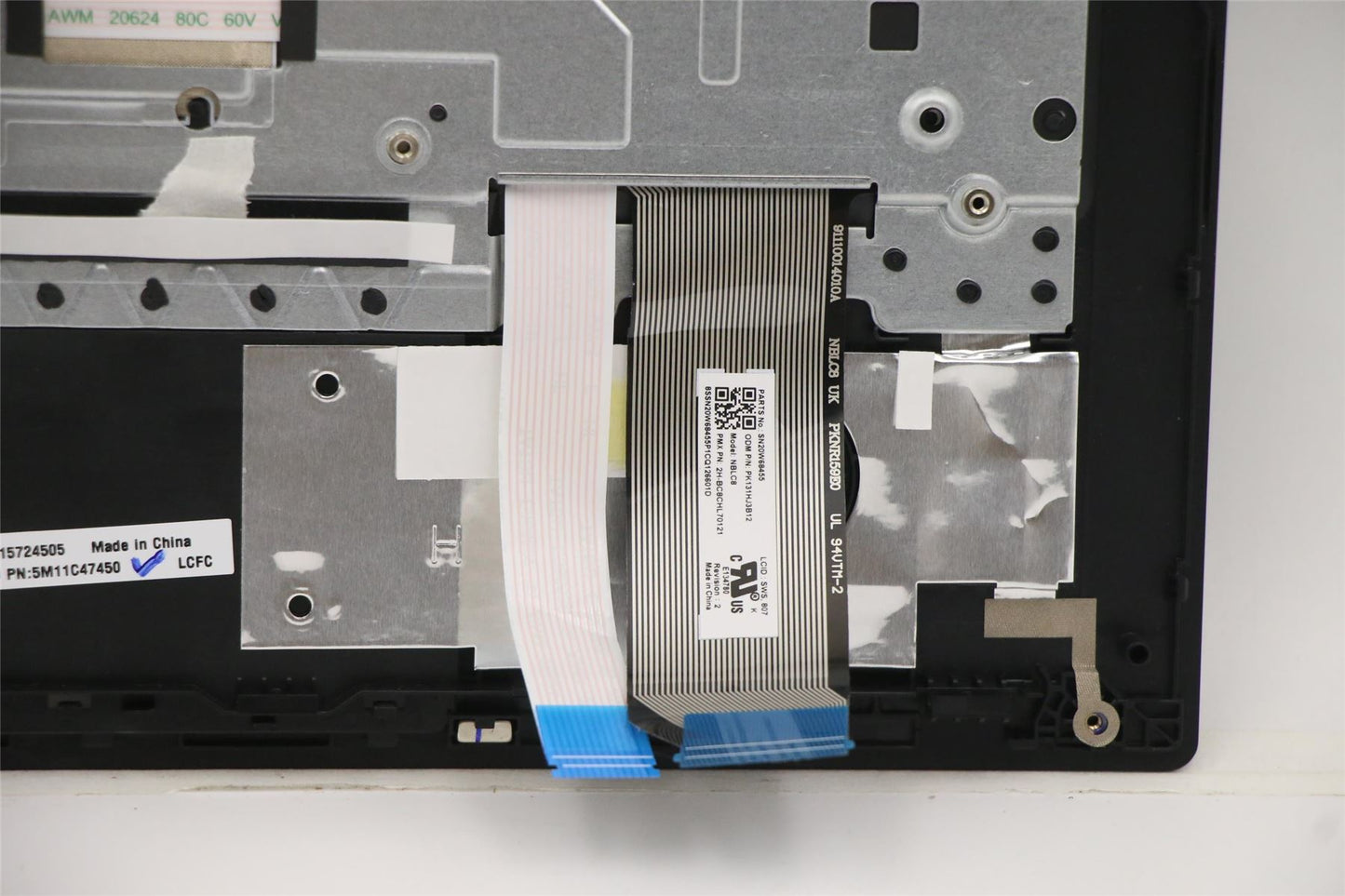 Lenovo MECH_ASM KB C SWS BKLT(PMX)PT UKBK 5M11C47450