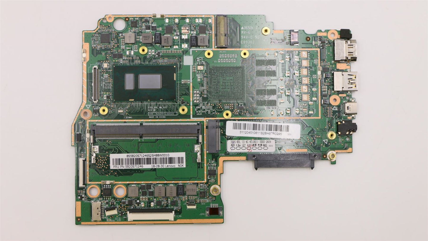 Lenovo IdeaPad 330S 15IKB Motherboard Mainboard UMA intelI37020U 4G 5B20S71246