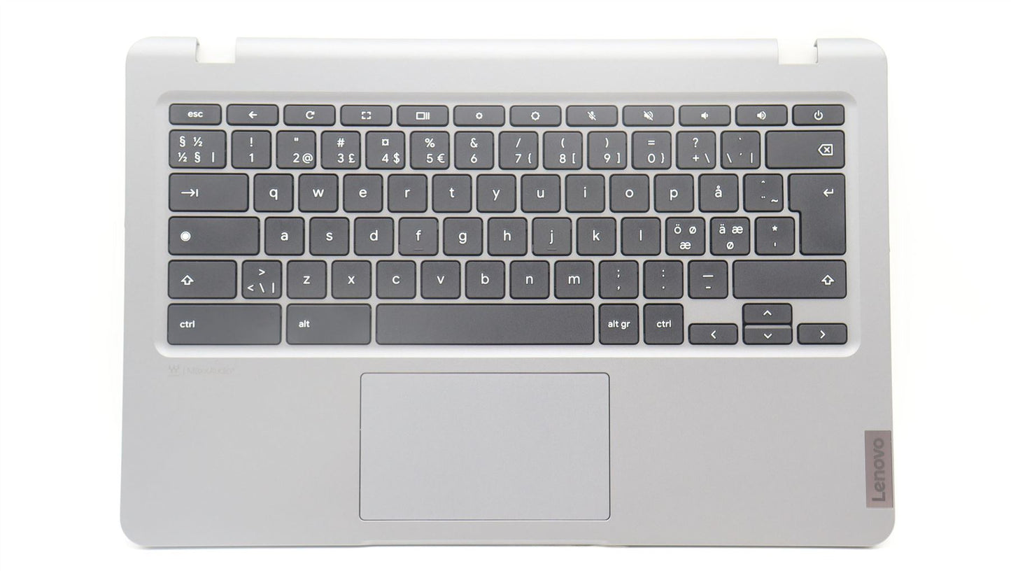 Lenovo 14e Gen3 IP 3 14IAN8 Keyboard Palmrest Top Cover Nordic Black 5M11H61776
