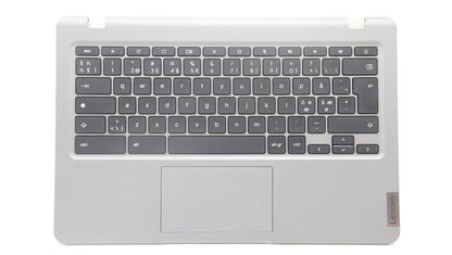 Lenovo 14e Gen3 IP 3 14IAN8 Keyboard Palmrest Top Cover Nordic Black 5M11H61776