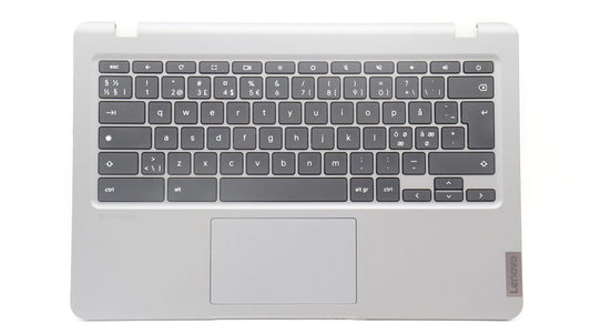 Lenovo 14e Gen3 IP 3 14IAN8 Keyboard Palmrest Top Cover Nordic Black 5M11H61776