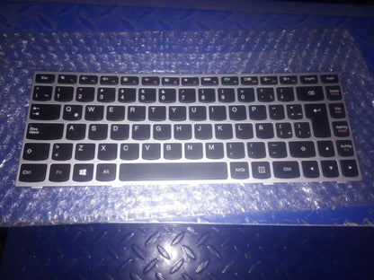 Genuine Lenovo 25215107 NB_KYB LSP-T5G1-CCY-BlackKeySilverFrame-