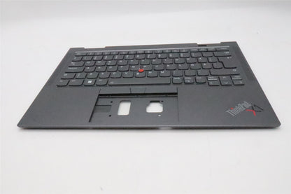 Lenovo Yoga X1 6th Keyboard Palmrest Top Cover Swedish Finnish Grey 5M11C40973