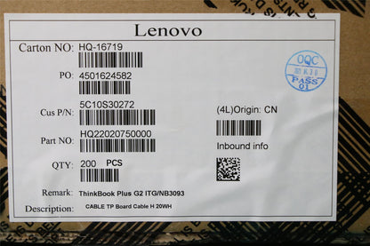 Lenovo TP Board Cable H 20WH 5C10S30272