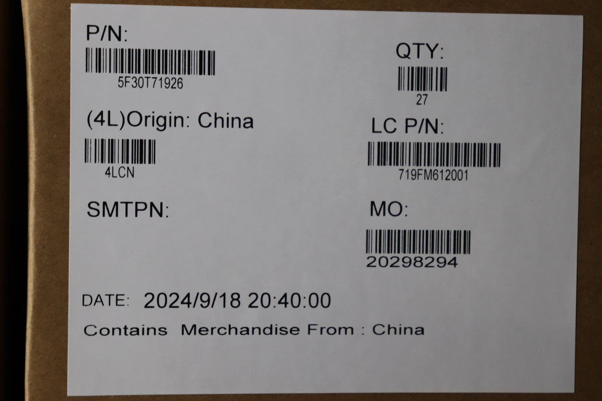 Lenovo FINGER_PRT FP BD L 83GU w/BRK Black Board 5F30T71926
