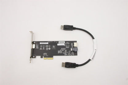 Lenovo FRU Leo PCIEx4 Rev1.2 board and external DP cable assembly (P3x0) 01YW019