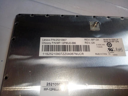 Lenovo CCYT4G9JAP106KeyBlackKeyBlackFrameKBD Keyboard 25210907