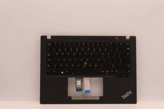 Lenovo ThinkPad T14s Gen 3 Keyboard Palmrest Top Cover Black Backlit 5M11H25806