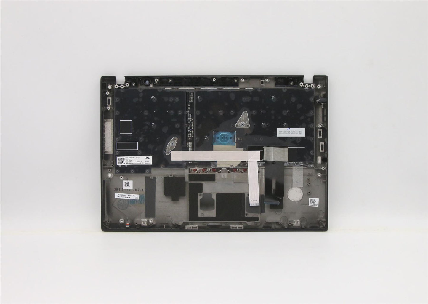 Lenovo ThinkPad T14s Keyboard Palmrest Top Cover Estonian Black 5M10Z54174
