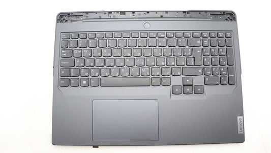 Lenovo Legion 5 16ARX8 Palmrest Cover Touchpad Keyboard Bulgarian 5CB1L54613