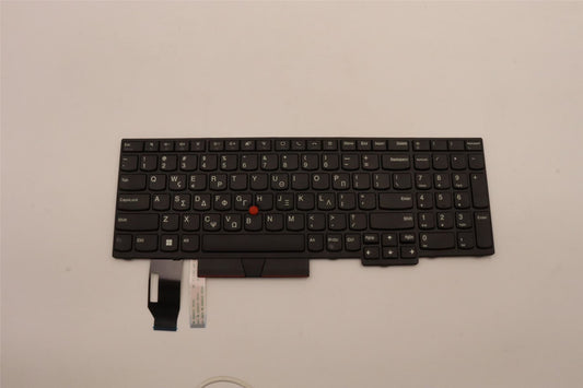 Lenovo ThinkPad P15s 2 T15 2 T15 Keyboard German Black 5N20V77975