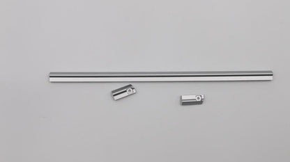 Lenovo Yoga 710-11ISK 710-11IKB Scharnierkappenstreifen-Zierabdeckung Silber 5CB0L46110