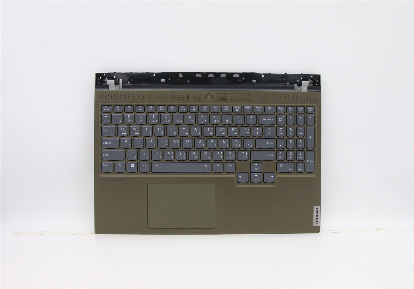 Lenovo Legion C7-15IMH05 Palmrest Touchpad Cover Keyboard Arabic 5CB0Z32918